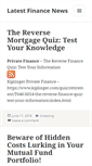 Mobile Screenshot of finupance.com